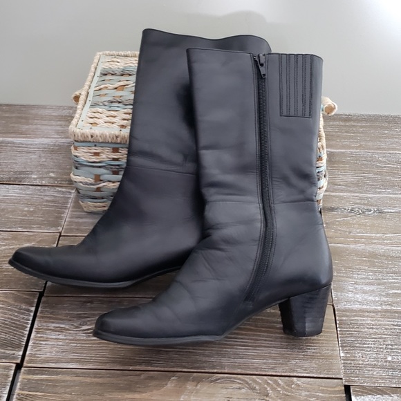 ROS HOMMERSON Leather Boots in Women Size 6.5 - Picture 2 of 9